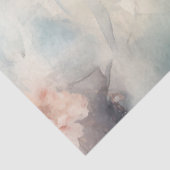 ヴィンテージみすぼらしいシックなフローラパステルグリーンビルケージ 薄葉紙 (詳細)