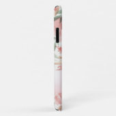 ヴィンテージみすぼらしいシックな水彩花 Case-Mate iPhoneケース (裏面/右)