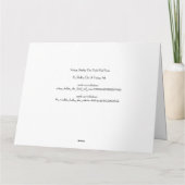 ヴィンテージみすぼらしいシック色あせた赤いバラ カード (裏面)