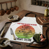 ヴィンテージもう調理師したくないの死にたい エプロン