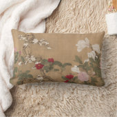 ヴィンテージゆん松平フローラアート装飾用クッション ランバークッション (ブランケット)
