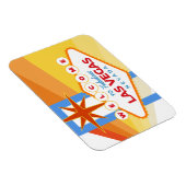 ヴィンテージようこそラスベガス マグネット (右側)