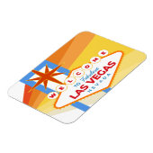 ヴィンテージようこそラスベガス マグネット (左側)