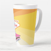 ヴィンテージようこそ素晴らしいラスベガス1のお土産へ カフェラテマグ (右アングル)