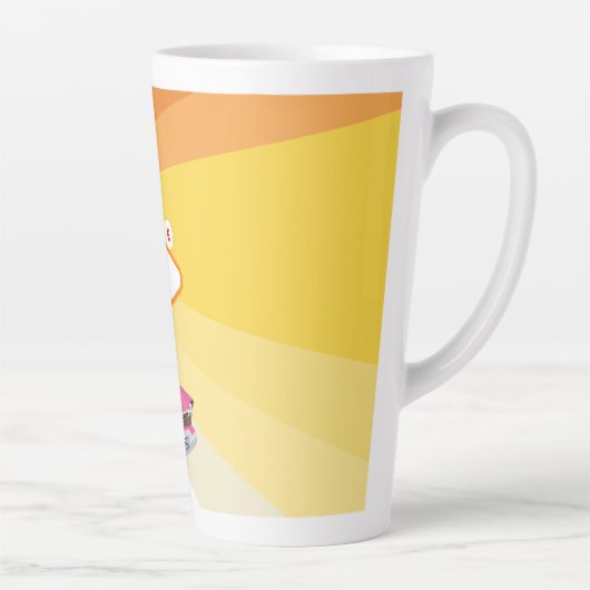 ヴィンテージようこそ素晴らしいラスベガス1のお土産へ カフェラテマグ (右)