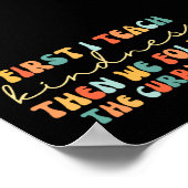 ヴィンテージよ教えり親切よ後を追し ポスター (角)