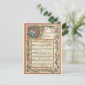 ヴィンテージよ来よ忠実な… ポストカード (スタンド正面)