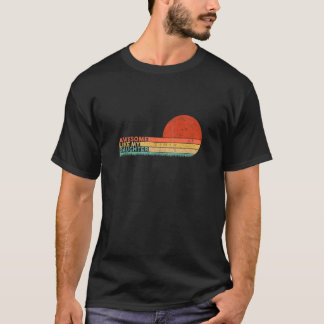 ヴィンテージよ素晴らしり私の娘の父の日のようにモーテ Tシャツ