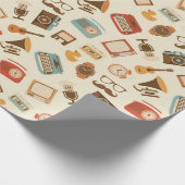ヴィンテージをテーマ ラッピングペーパー (角)