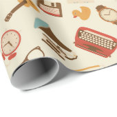 ヴィンテージをテーマ ラッピングペーパー (ロールコーナー)