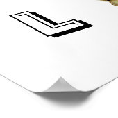 ヴィンテージを実行するラクダ回路 ポスター (角)