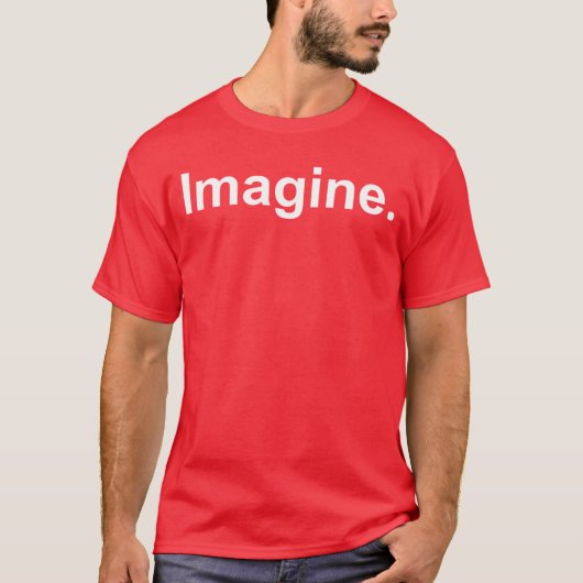 ヴィンテージを想像 Tシャツ (正面)