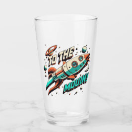 ヴィンテージを月ロケット船に タンブラーグラス