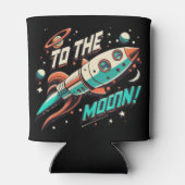 ヴィンテージを月ロケット船に 缶クーラー (裏面)