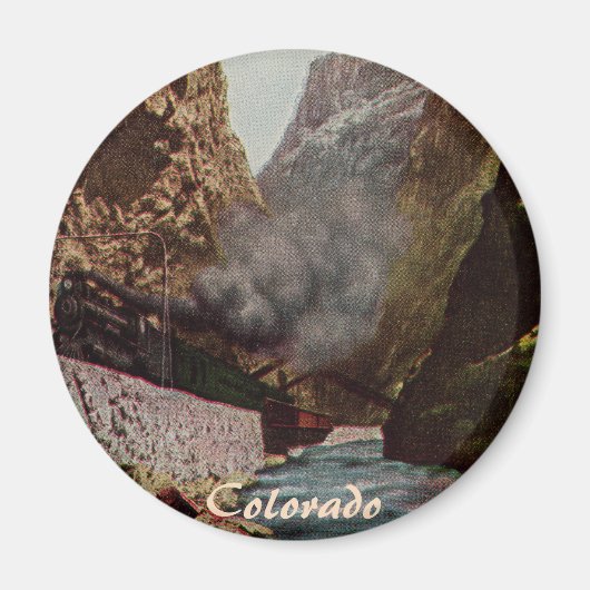 ヴィンテージを王室の磁石に乗せる マグネット (正面)