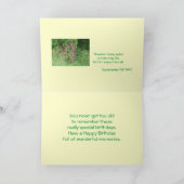 ヴィンテージアイアンホイールカーカスタマイズド – 任意の大事な行事 カード (内部)