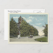 ヴィンテージアイアンマウンテンミシガン ポストカード (正面/裏面)