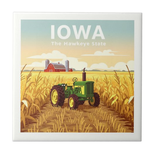 ヴィンテージアイオワ タイル (正面)