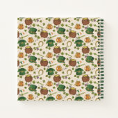 ヴィンテージアイコンパターン ノートブック (裏面)