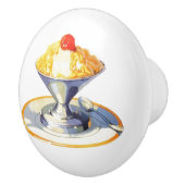 ヴィンテージアイスクリームサンデーレトロデザートフード セラミックノブ (右)