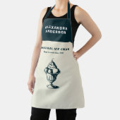 ヴィンテージアイスクリームサンデ エプロン (インサイチュ)