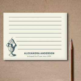 ヴィンテージアイスクリームサンデ ポストイット