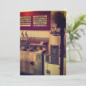 ヴィンテージアイスクリームショップ 招待状 (スタンド正面)