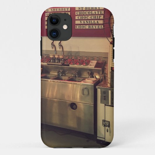 ヴィンテージアイスクリームショップ Case-Mate iPhoneケース (裏面)
