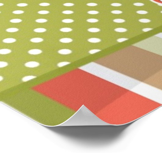 ヴィンテージアイスクリーム ポスター (角)