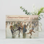 ヴィンテージアイススケーターのリトグラフ シーズンカード (スタンド正面)