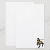 ヴィンテージアイスランドホース 便箋 (正面/裏面)