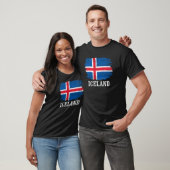ヴィンテージアイスランド国旗 Tシャツ (ユニセックス)