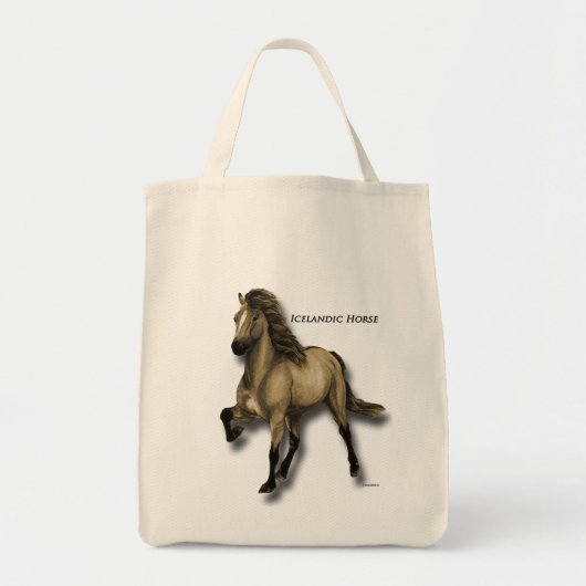 ヴィンテージアイスランド語 トートバッグ (正面)