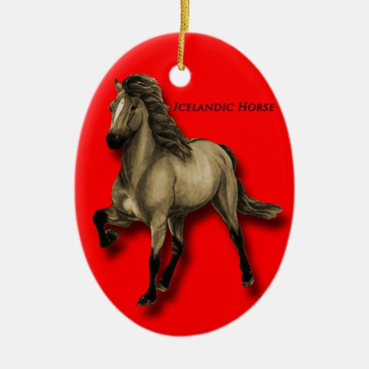 ヴィンテージアイスランド セラミックオーナメント (正面)