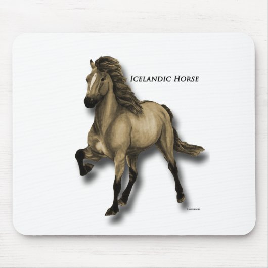 ヴィンテージアイスランド マウスパッド (正面)