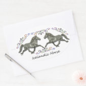 ヴィンテージアイスランド 楕円形シール (封筒)