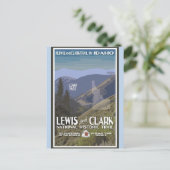 ヴィンテージアイダホレンヒパストレイルトラベル ポストカード (スタンド正面)