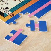 ヴィンテージアイダホ州16x20の地図 ジグソーパズル (側面)