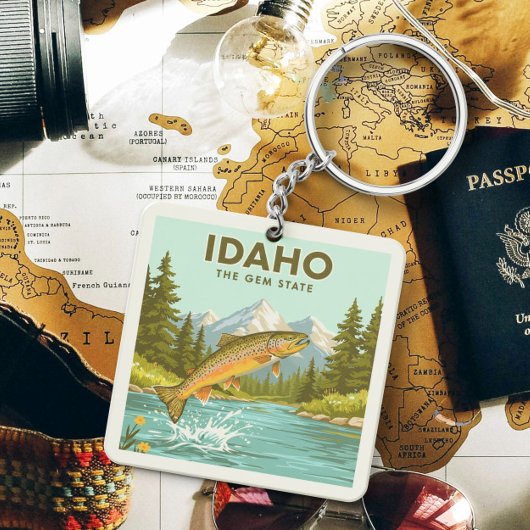 ヴィンテージアイダホ キーホルダー