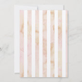 ヴィンテージアイボリーバラアジサイフローラ結婚ズ 招待状 (裏面)