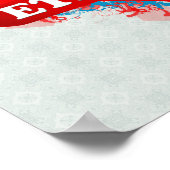 ヴィンテージアイラブエチオピア ポスター (角)