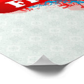 ヴィンテージアイラブフランス ポスター (角)