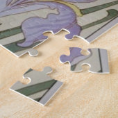 ヴィンテージアイリスイラストレーション ジグソーパズル (側面)