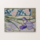 ヴィンテージアイリスイラストレーション ジグソーパズル (横)