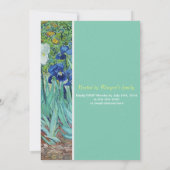 ヴィンテージアイリスズガーデン花花卒業パーティー 招待状 (裏面)