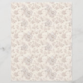 ヴィンテージアイリス&ファーンボタニカルジャンクジャーナル紙 (裏面)