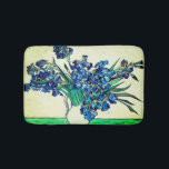ヴィンテージアイリセス（1890年） Vincent Vanゴッホ   バスマット<br><div class="desc">かわいらし、ヴィンテージ、ビ絵画ンセント・バン・ゴッホ・アイリーゼ（1890年） これは、オランダの巨匠、ヴィンセント・ヴァン・ゴッホの古い最高傑作です。この古素晴らしい油絵は美しく飽き飽きし鮮やかた色をしている。この古い絵画のは、スミレ色のアイリスの群れを描いている。 ヴィンセント・ヴァン・ゴッホは、オランダポスト印象派の画家だった。このイメージはパブリックドメインにあります</div>