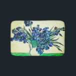 ヴィンテージアイリセス（1890年） Vincent Vanゴッホ   バスマット<br><div class="desc">かわいらし、ヴィンテージ、ビ絵画ンセント・バン・ゴッホ・アイリーゼ（1890年） これは、オランダの巨匠、ヴィンセント・ヴァン・ゴッホの古い最高傑作です。この古素晴らしい油絵は美しく飽き飽きし鮮やかた色をしている。この古い絵画のは、スミレ色のアイリスの群れを描いている。 ヴィンセント・ヴァン・ゴッホは、オランダポスト印象派の画家だった。このイメージはパブリックドメインにあります</div>