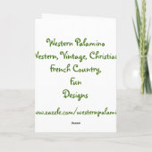 ヴィンテージアイリッシュアメリカンバレンタインデーカード シーズンカード (裏面)