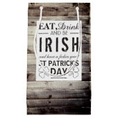 ヴィンテージアイリッシュウッドセントパトリックの日 スモールペーパーバッグ (正面)